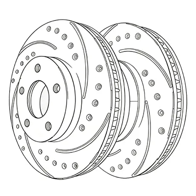 Disc rotor balancing