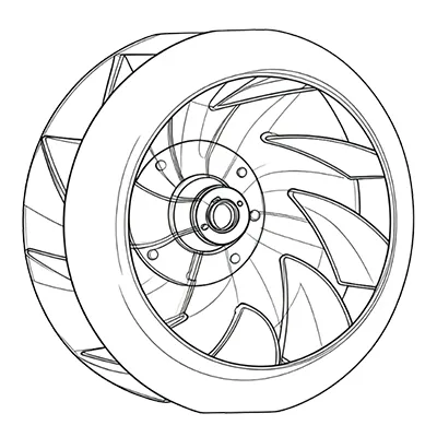 موازنة شفرات المروحة ومروحة تبريد المحرك