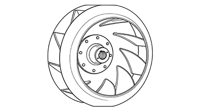 Fan impeller balancing