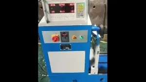 ماكينة موازنة ديناميكية بنظام محامل ثابتة (مع نظام نقل الحركة بالسير)، طراز YYQ-5 (قطر القطعة: Ø250mm، الوزن: 0.2-5kg)