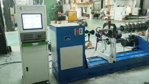 ماكينة الموازنة الديناميكية الأفقية لمروحة المضخة